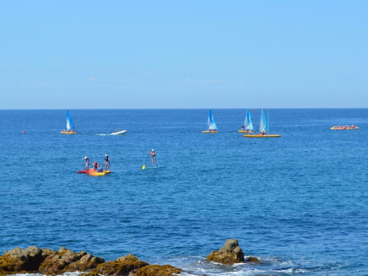 Studios Face A La Mer - Cala Llevado Tossa de Mar Bagian luar foto